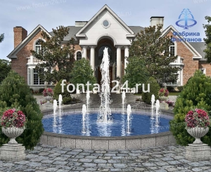 Фонтан для парка "Маркиза" ø=8 м