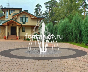 Пешеходный фонтанный комплект "Дуэт малый" ø=2 м Пешеходный фонтанный комплект "Дуэт малый" ø=2 м