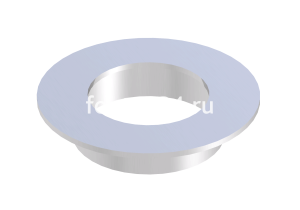 Декоративная вставка для решетчатого настила, полированная нержавеющая сталь, ДВН60/110