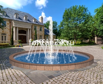 Уличный фонтан "Живой цветок" ø=7 м