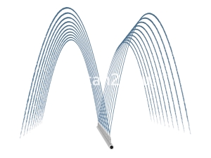 Линия насадок L=1,5 м, 8 шт x 7 мм
