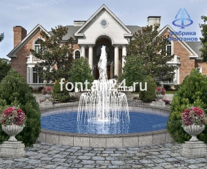 Уличный фонтан "Маркиза" ø=8 м