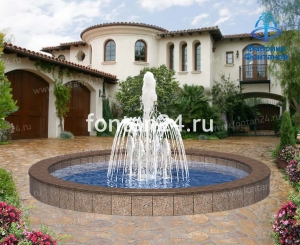 Фонтан для города "Мелодия малая" ø=4,5 м Фонтан для города "Мелодия малая" ø=4,5 м