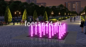 Фонтан для города "Кубик-Рубик средний"  4x4 м Фонтан для города "Кубик-Рубик средний"  4x4 м